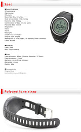 3D Pedometer watch for walking